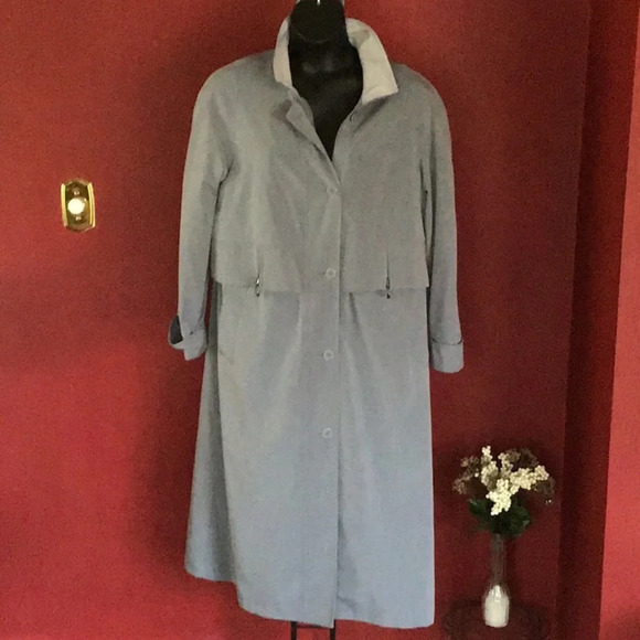 FLEET STREET TRENCH COAT SIZE 12 - Picture 1 of 6